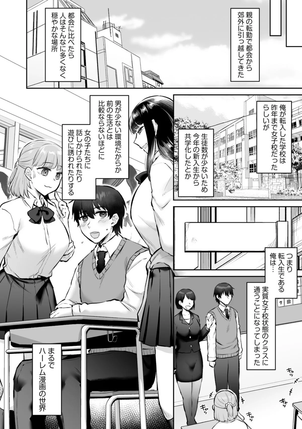 ビッチギャルと童貞君 〜セフレから始まる 1巻 3ページ