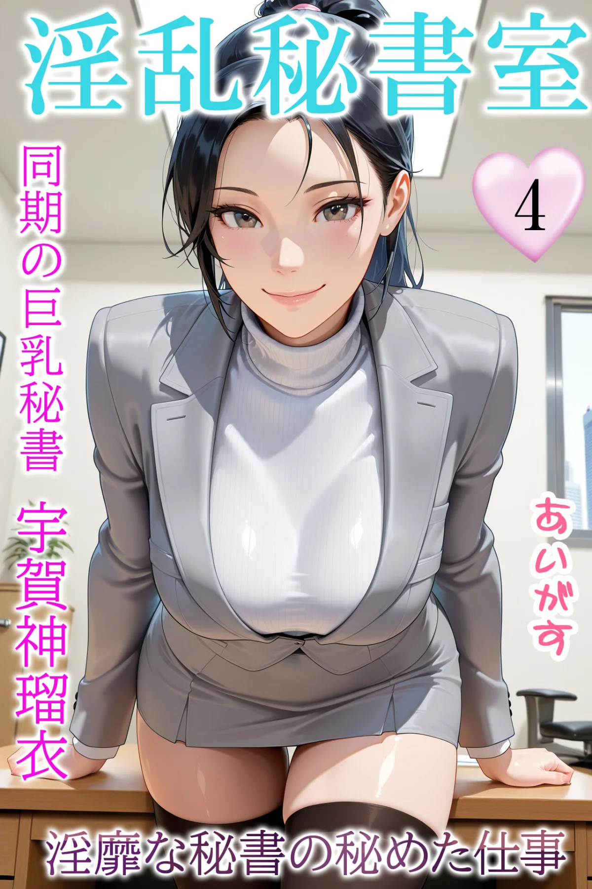 淫乱秘書室 淫靡な役員秘書の秘めた仕事 サンプル1ページ目