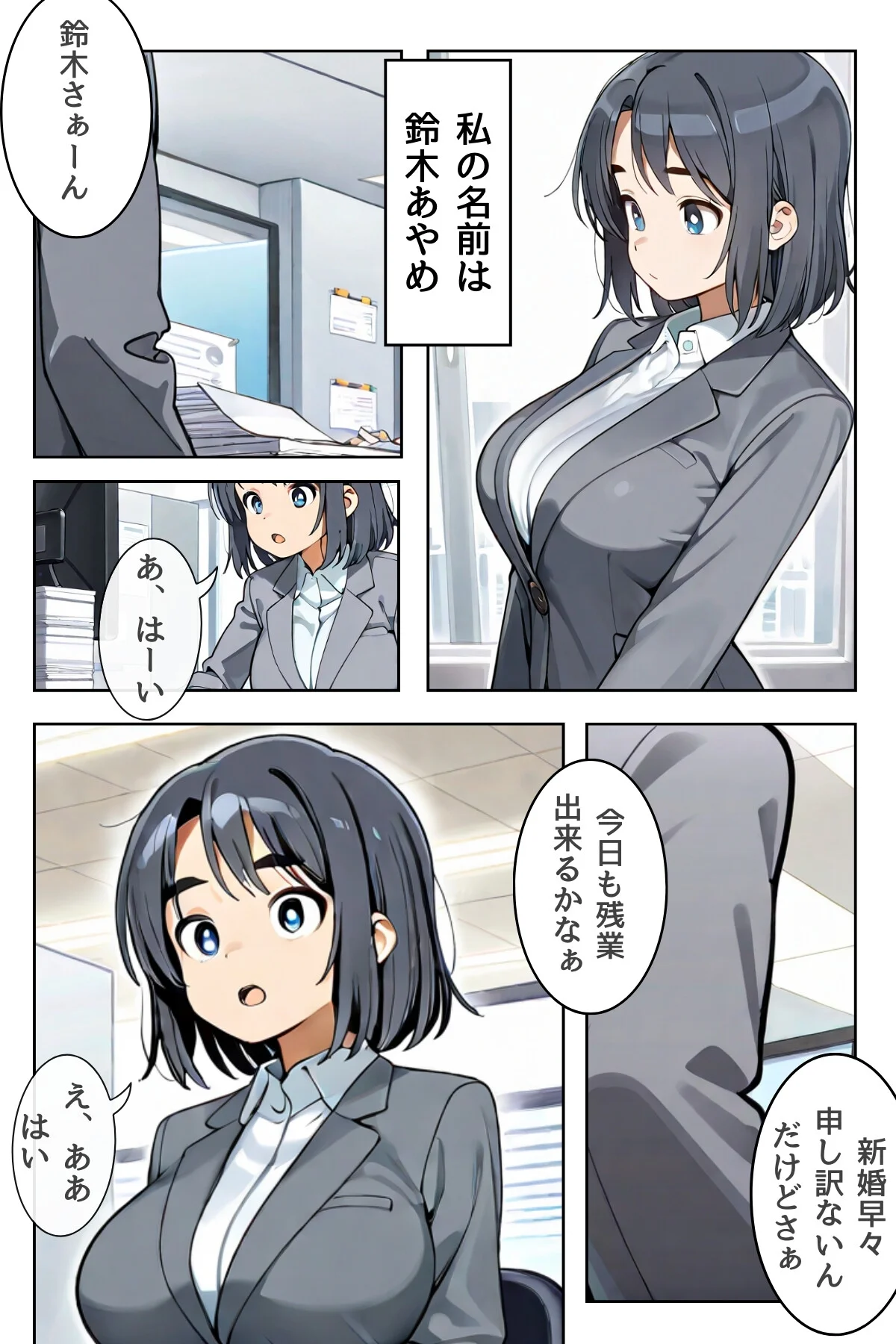 人妻の揉まれるカラダ【オトナ版】〜快楽堕 1巻 3ページ