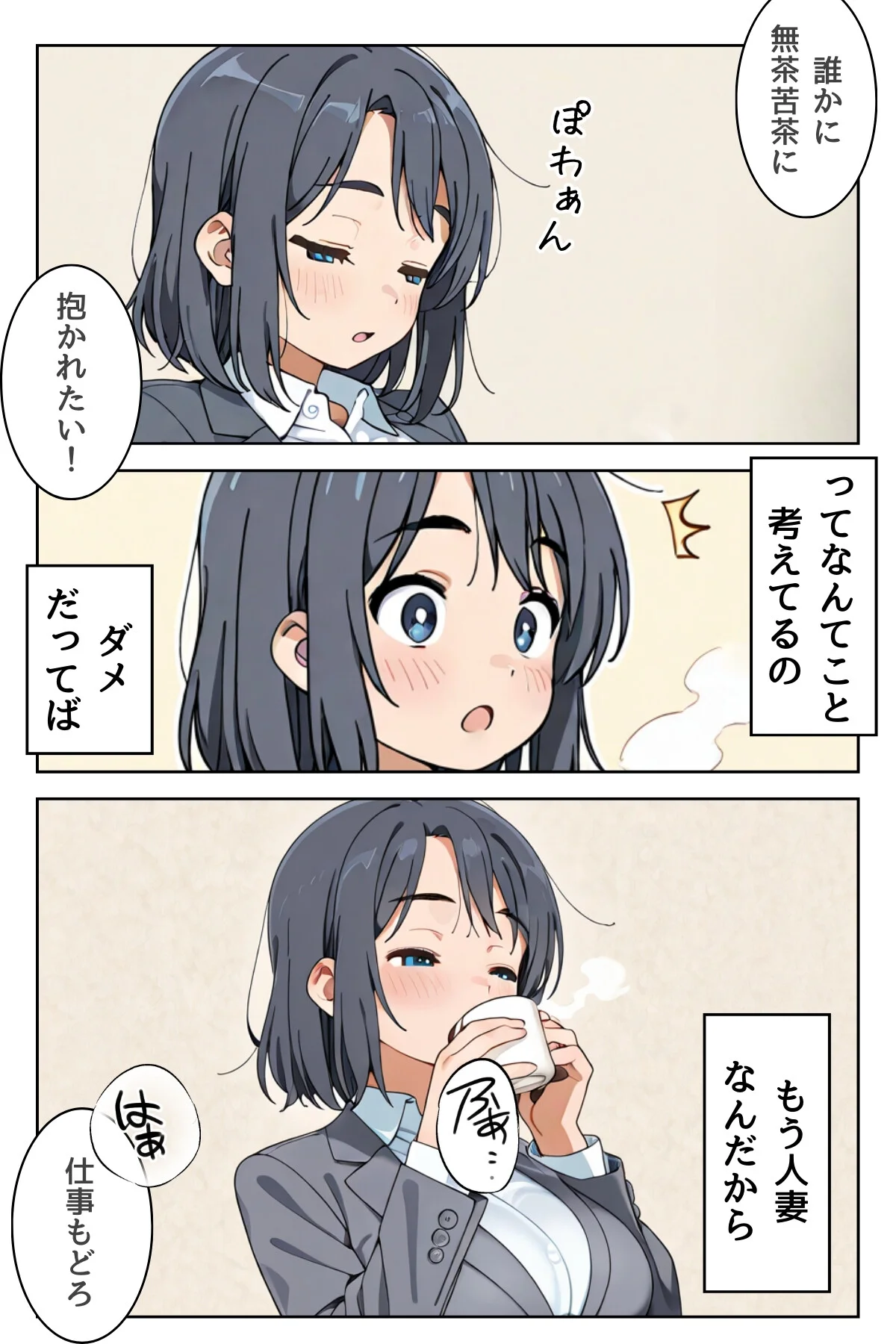 人妻の揉まれるカラダ【オトナ版】〜快楽堕 1巻 9ページ