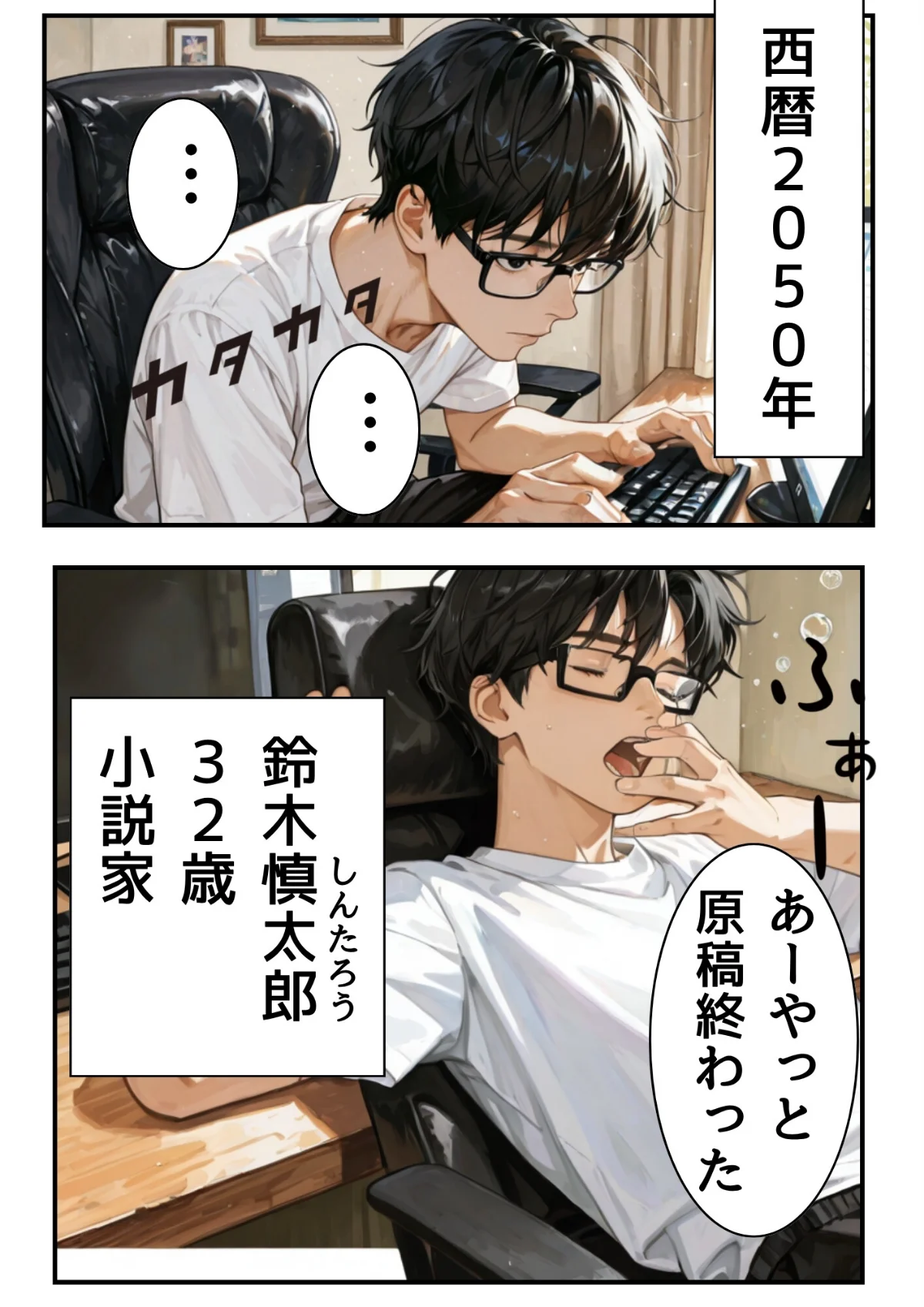 2050年、人間至上主義の俺がアンドロイド彼女に快楽堕ちした話 合冊版 サンプル6ページ目