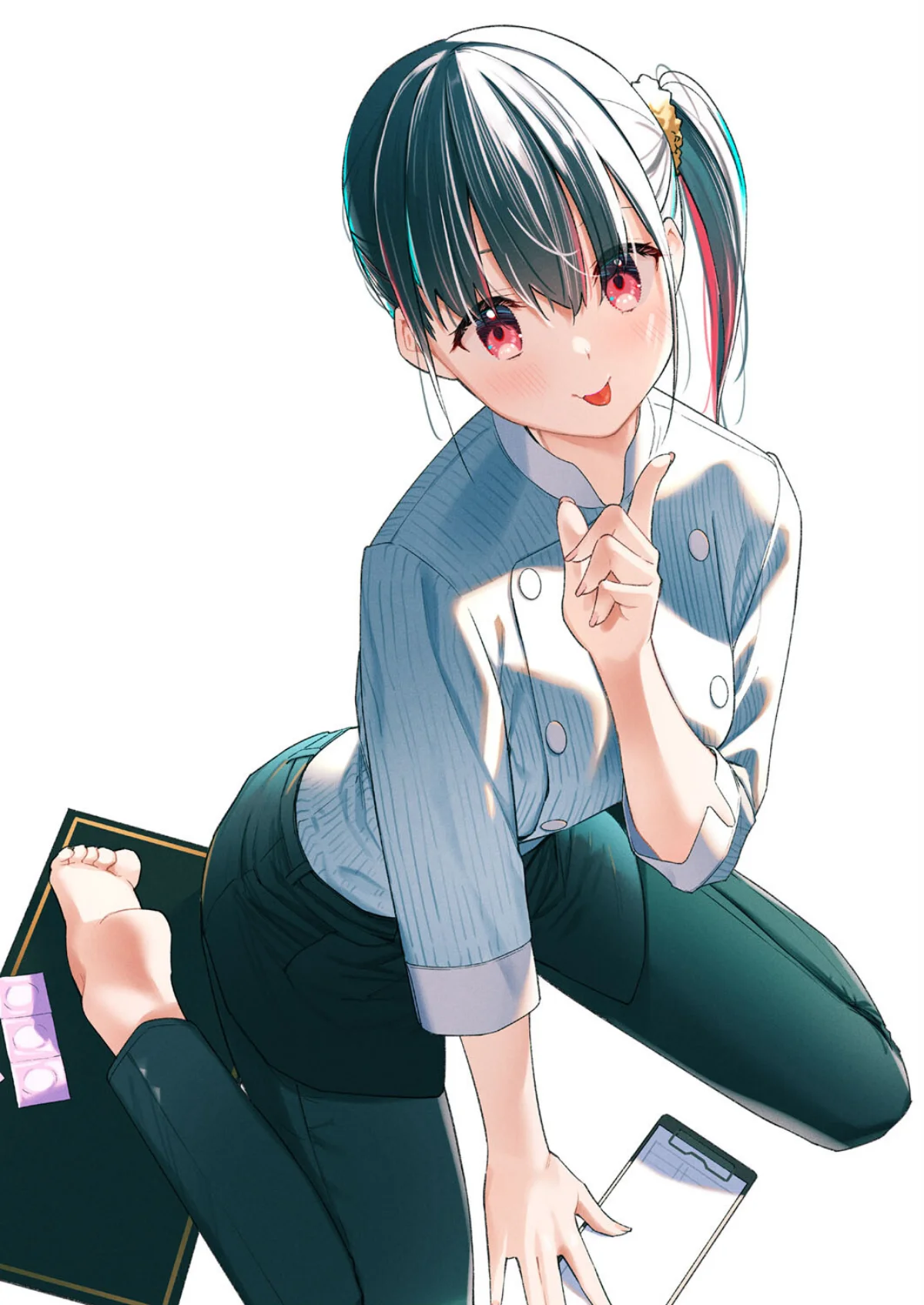 好きな子のバイト先がHなサービスをシてい 2巻 2ページ