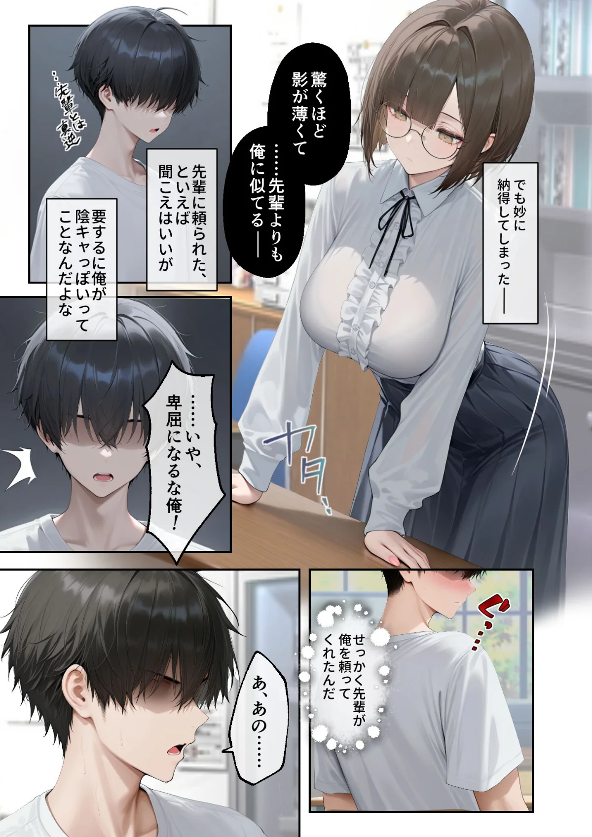 僕のセフレは憧れの先輩そっくりな双子の妹 1巻 14ページ