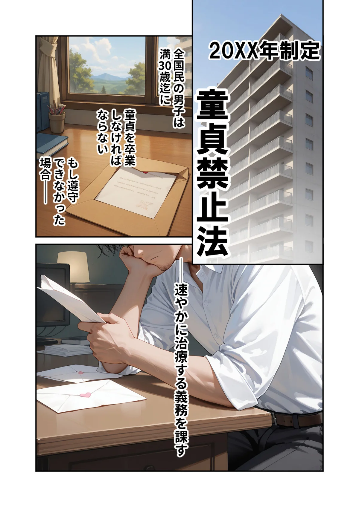 童貞撲滅！セックス・クリニック モザイク 1巻 2ページ