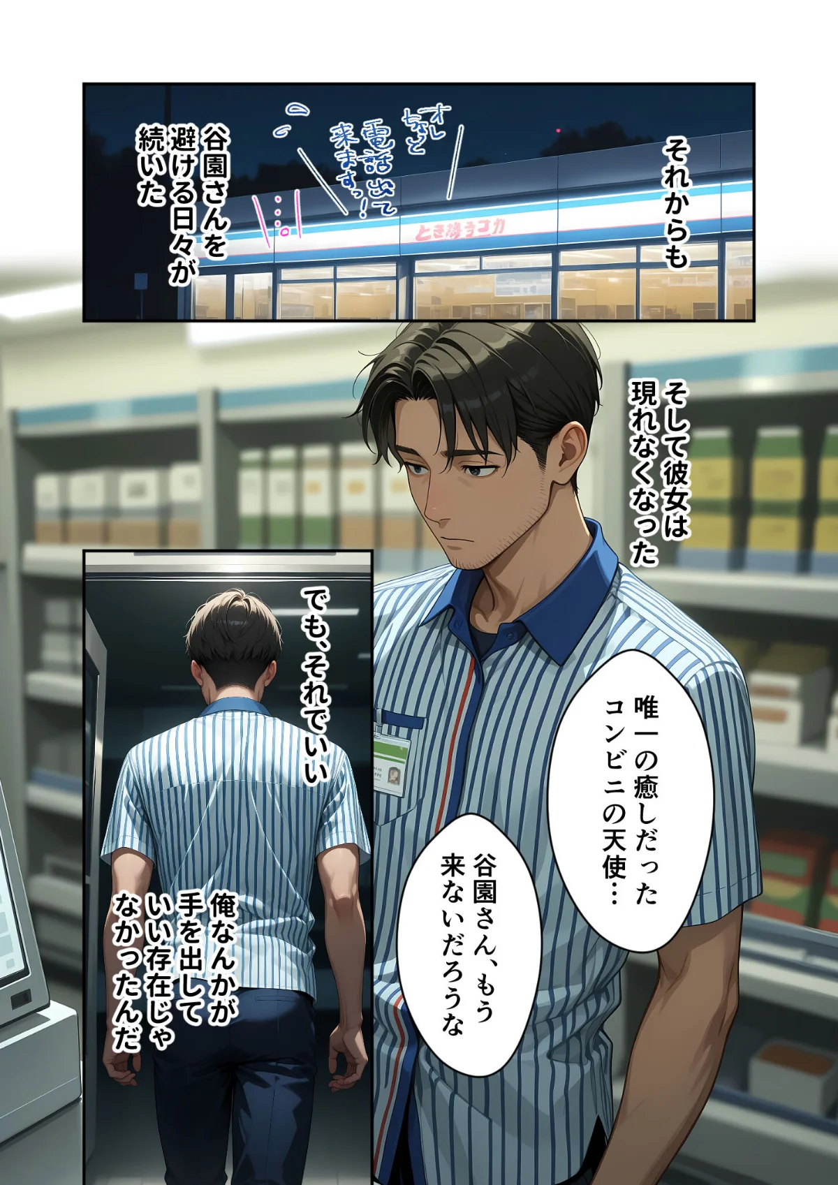 お客様はおっぱいです。 モザイク版 2巻 6ページ