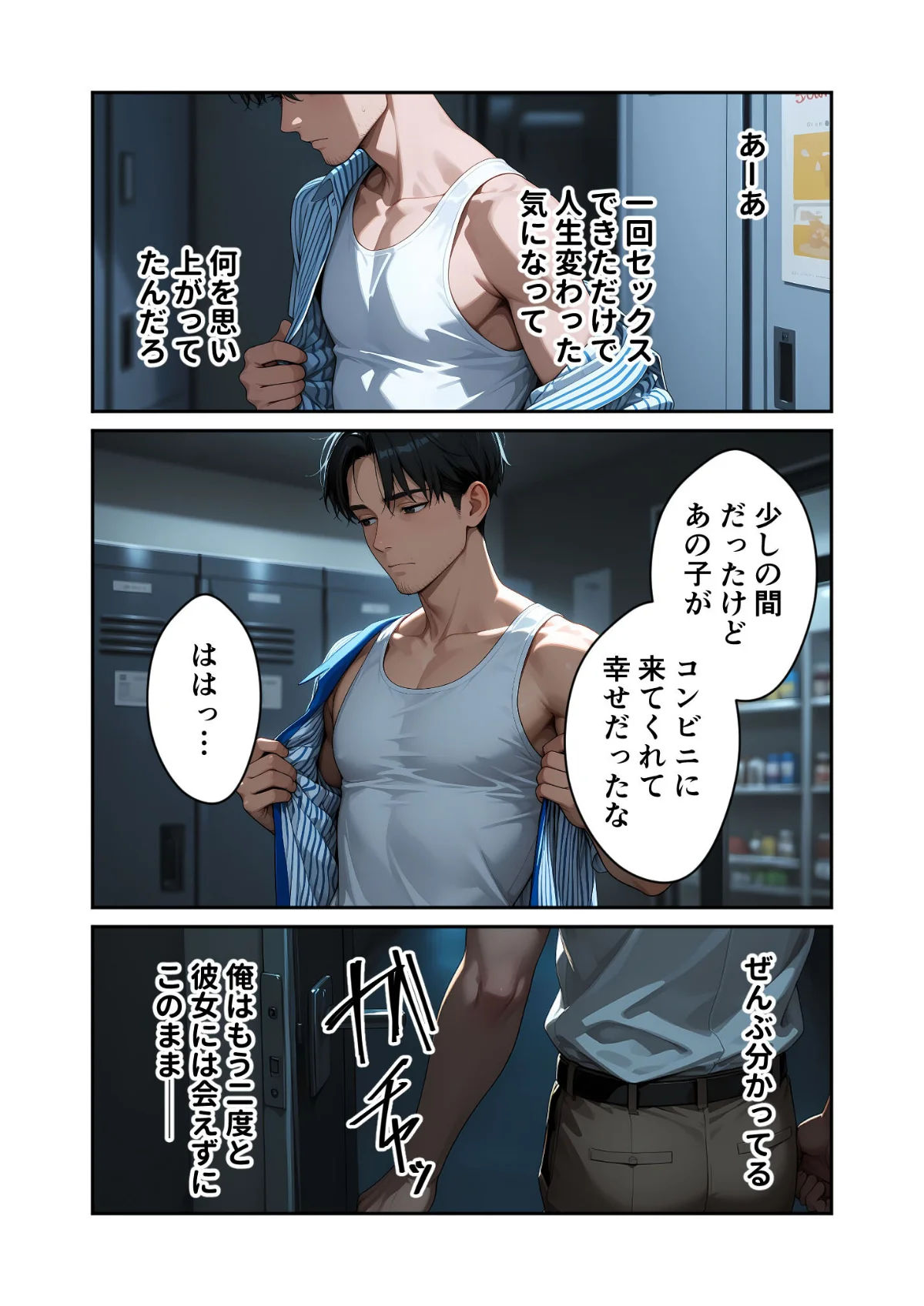 お客様はおっぱいです。 モザイク版 2巻 7ページ