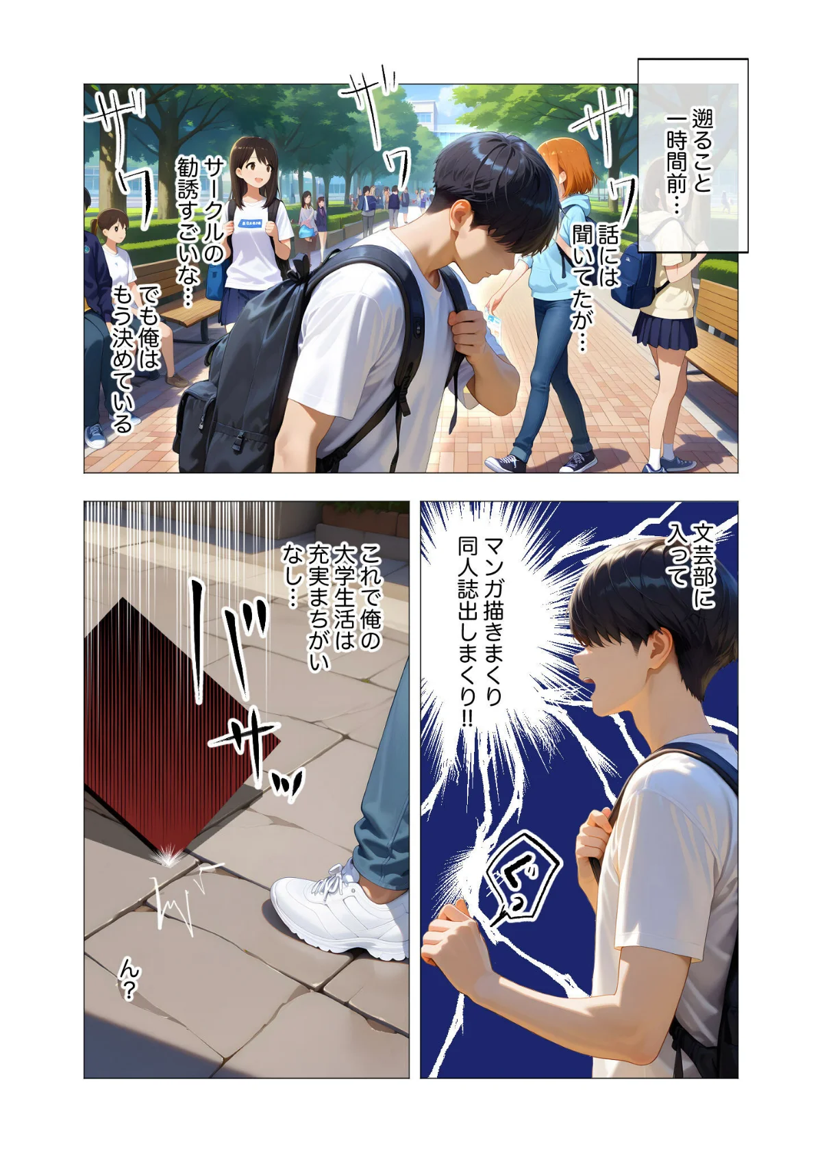 COMICシャルム 1巻 6ページ