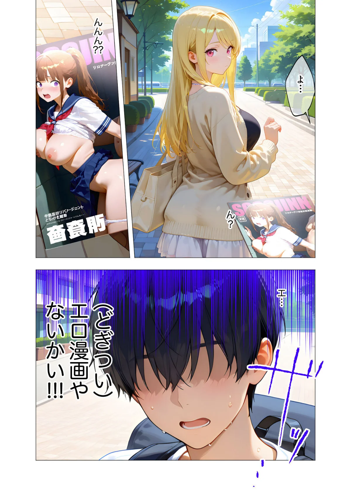 COMICシャルム 1巻 8ページ