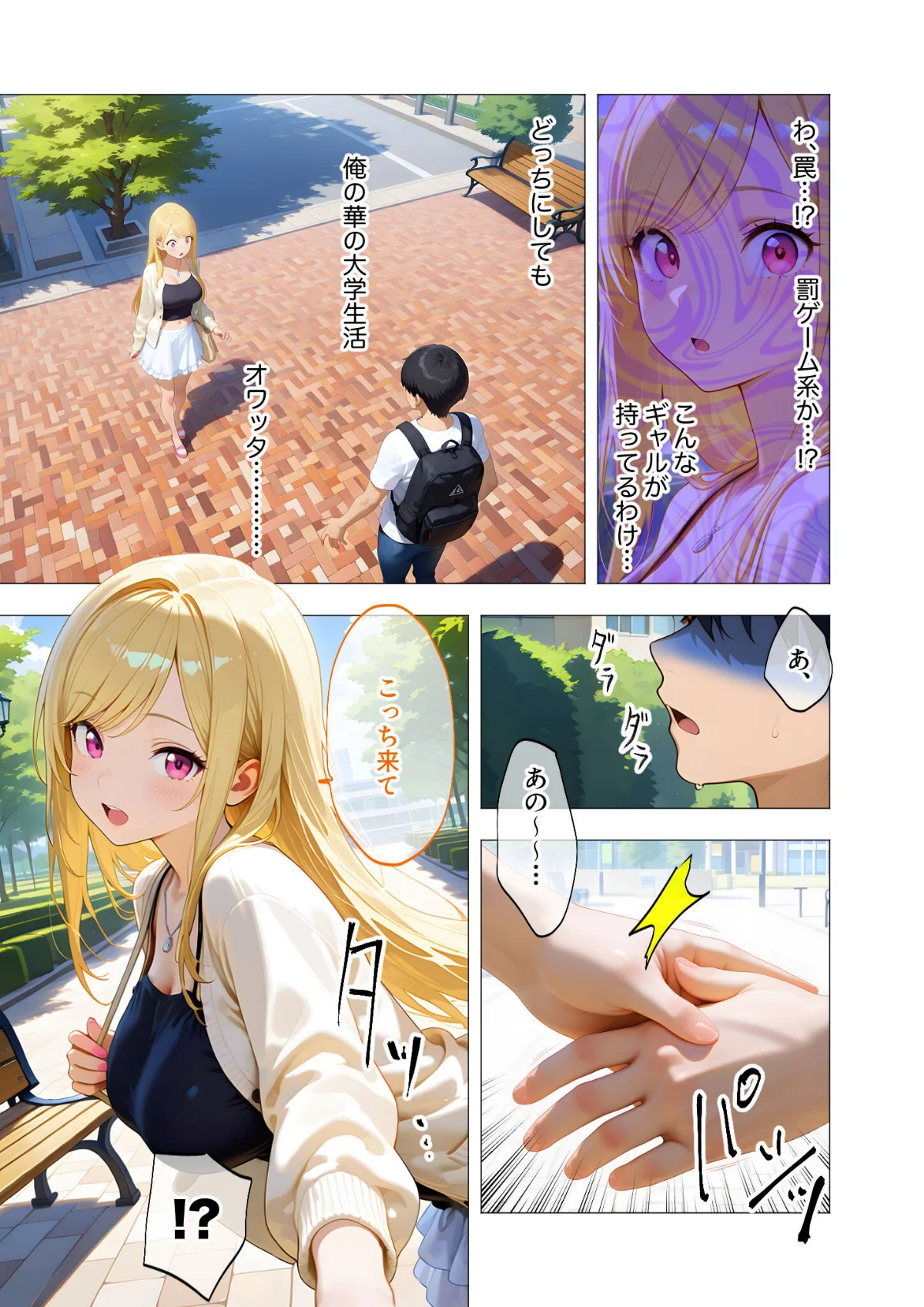 COMICシャルム 1巻 9ページ