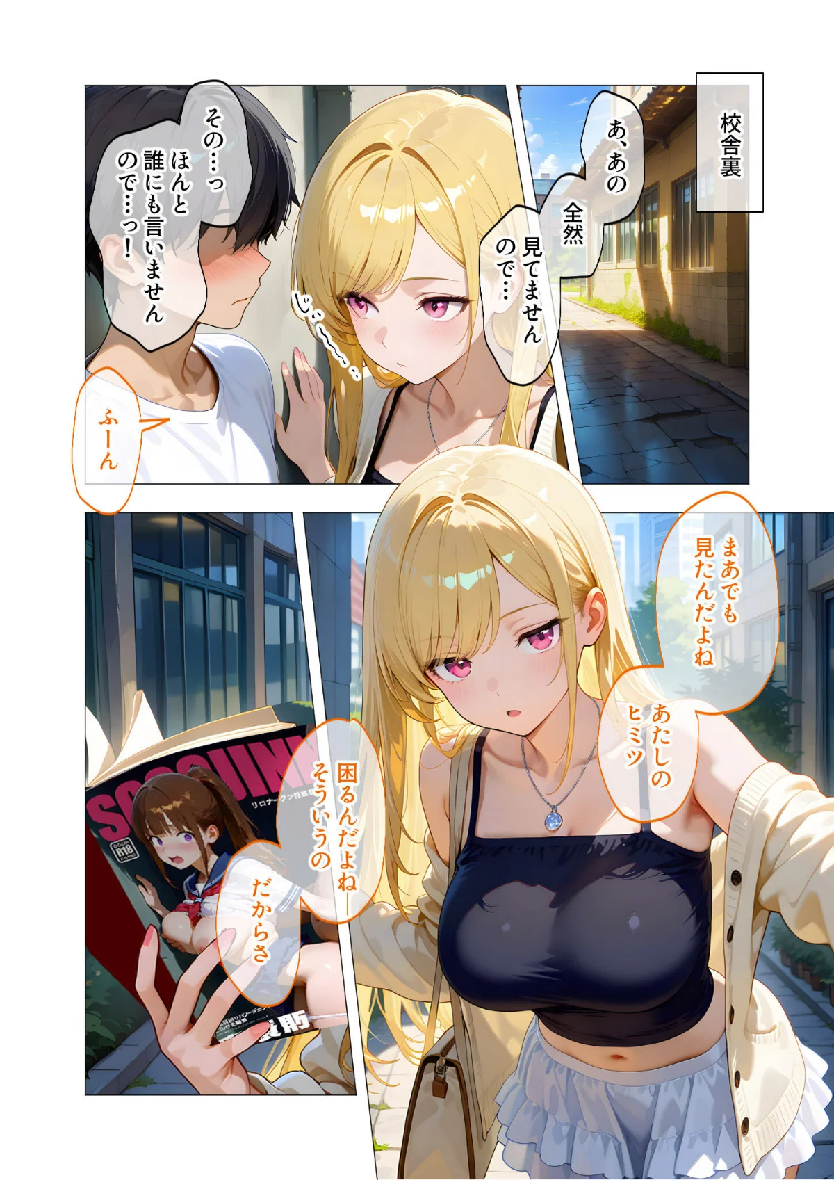 COMICシャルム 1巻 10ページ