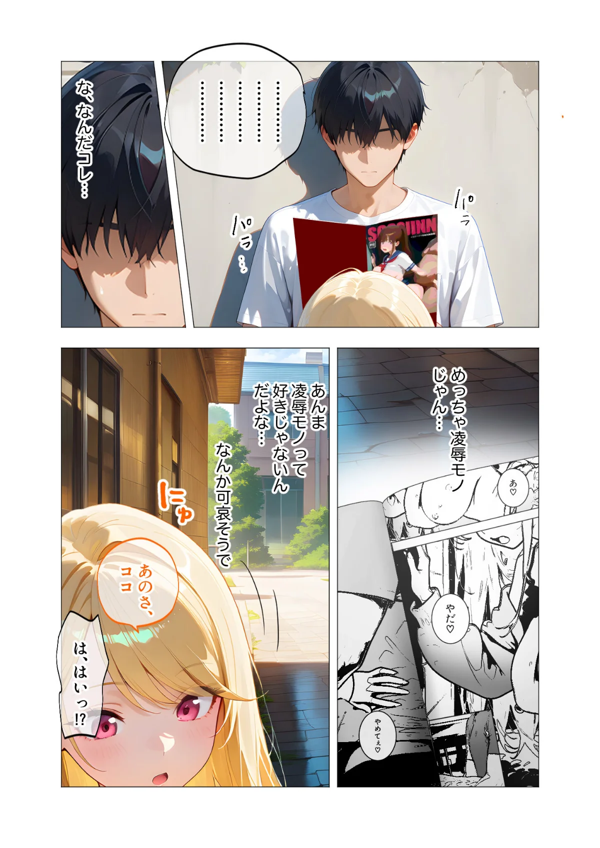 COMICシャルム 1巻 12ページ