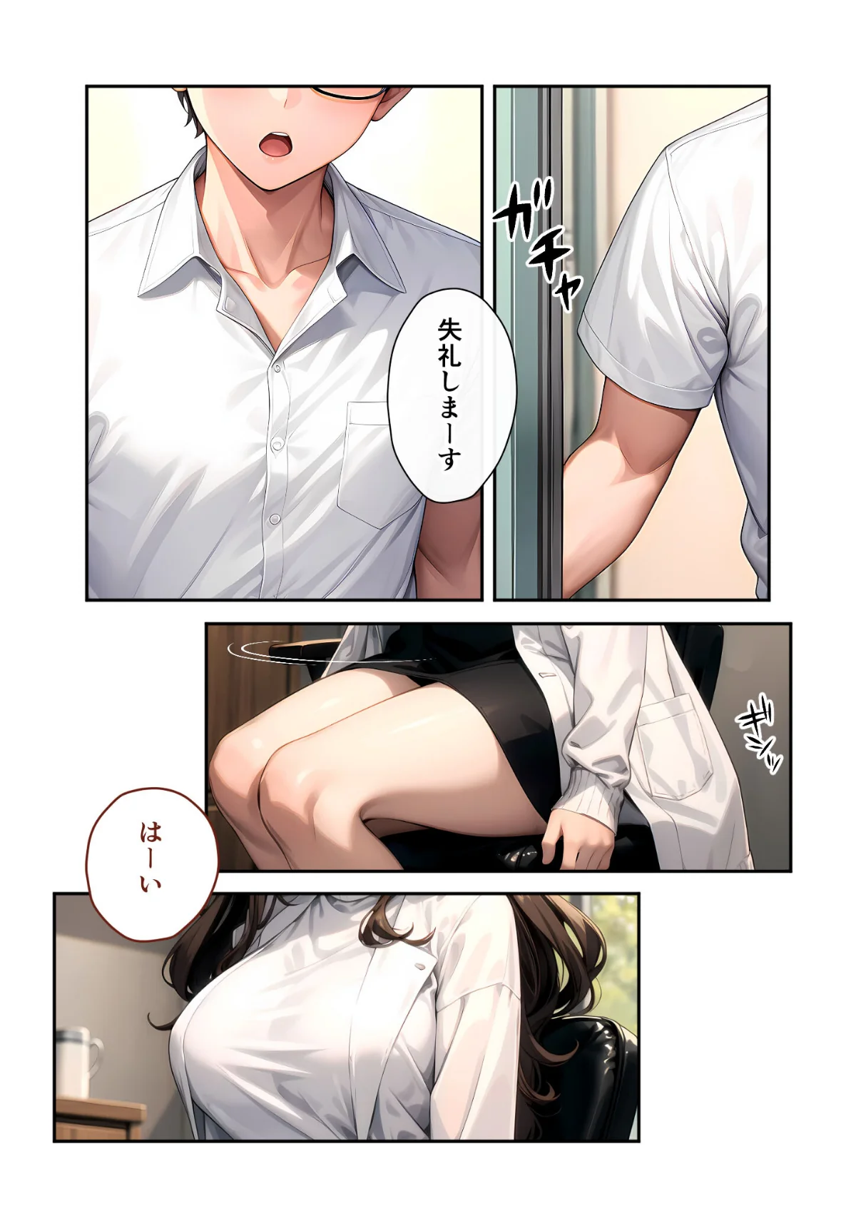 陰キャの僕、透視の力を手に入れる。 モザイク版 サンプル2ページ目