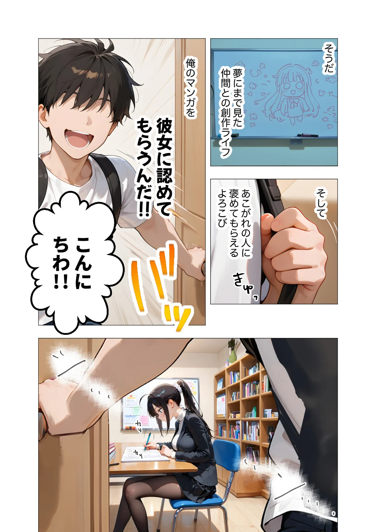 COMICシャルム 2巻 7ページ