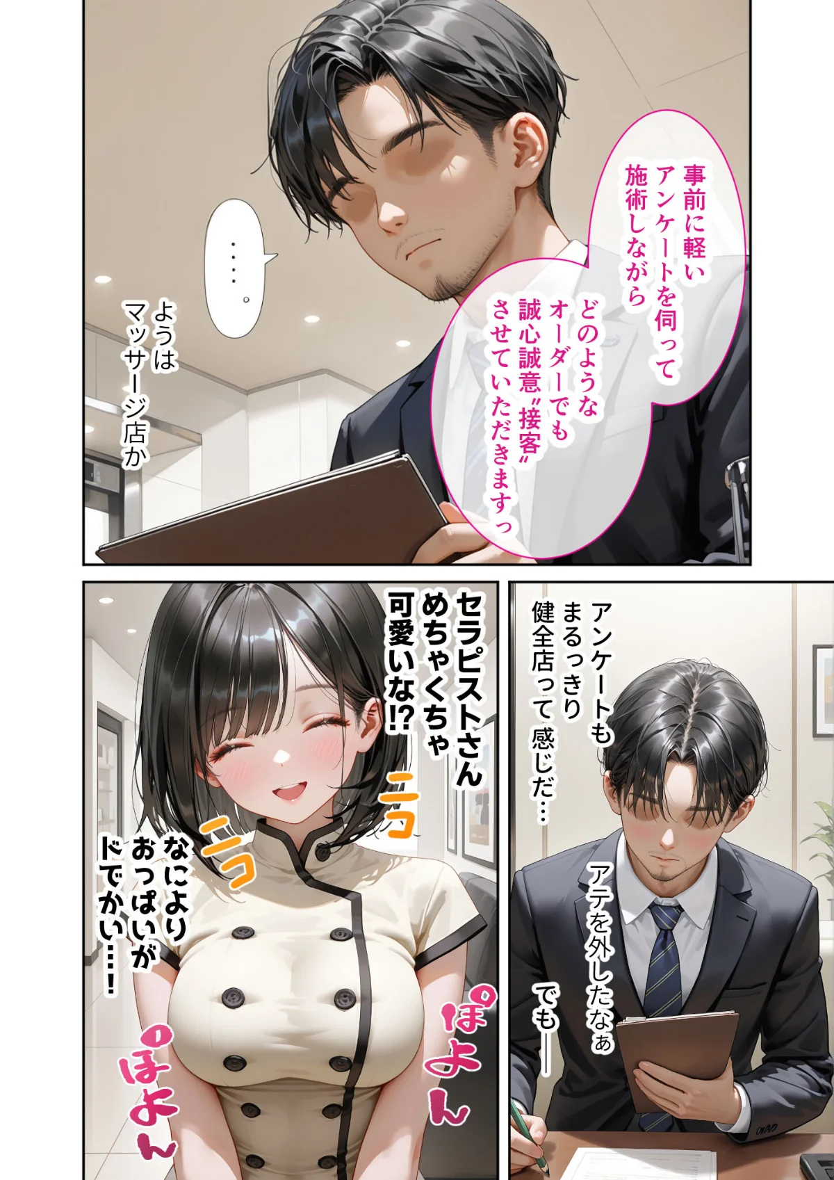 究極のSEXセラピー 〜何でも望みを叶えてくれるHなセラピスト〜（単話） サンプル7ページ目