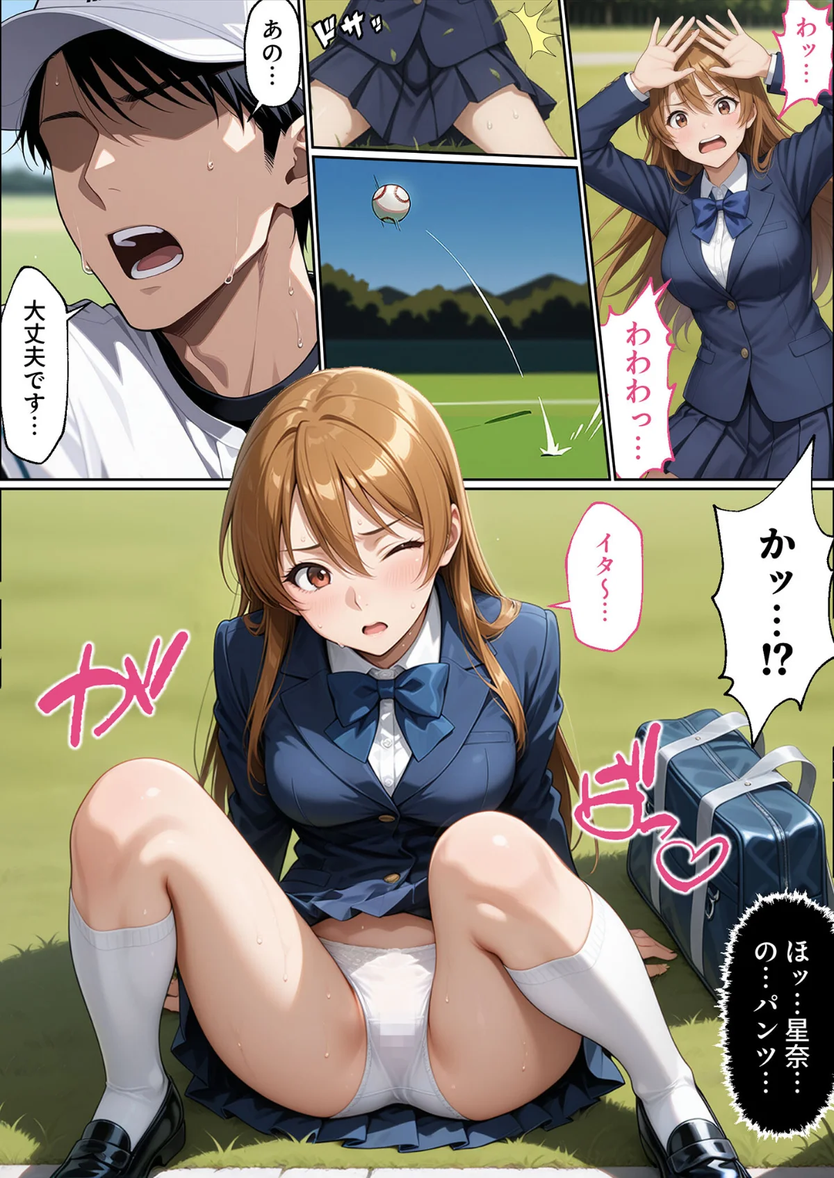 彼女がこの家で兄とオヤジに抱かれている事を俺はまだ知らない。 モザイク版 サンプル4ページ目