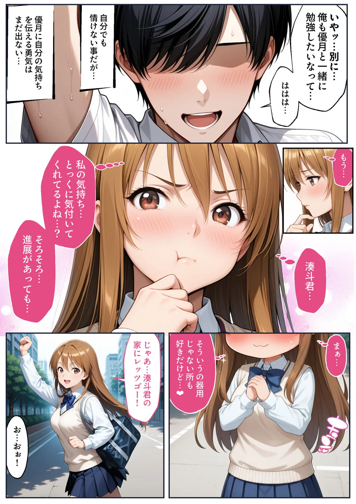 彼女がこの家で兄とオヤジに抱かれている事を俺はまだ知らない。 モザイク版 サンプル10ページ目