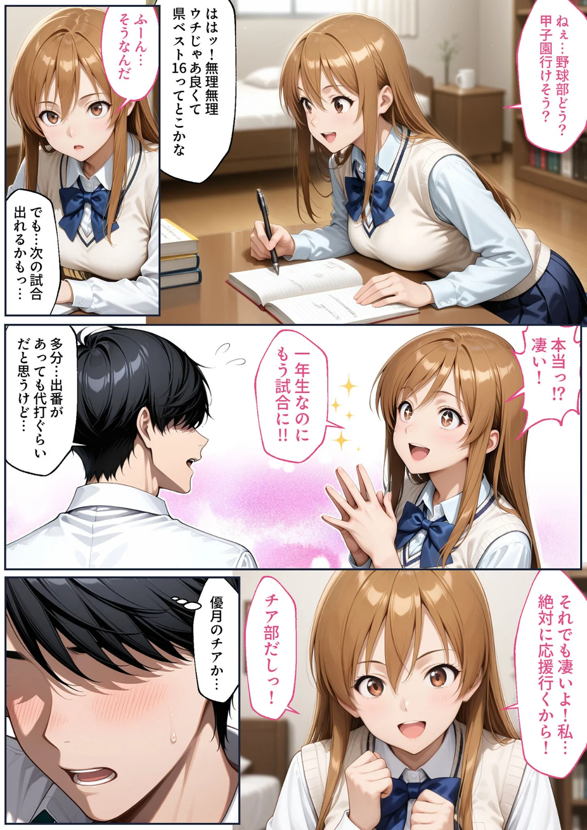 彼女がこの家で兄とオヤジに抱かれている事を俺はまだ知らない。 モザイク版 サンプル13ページ目