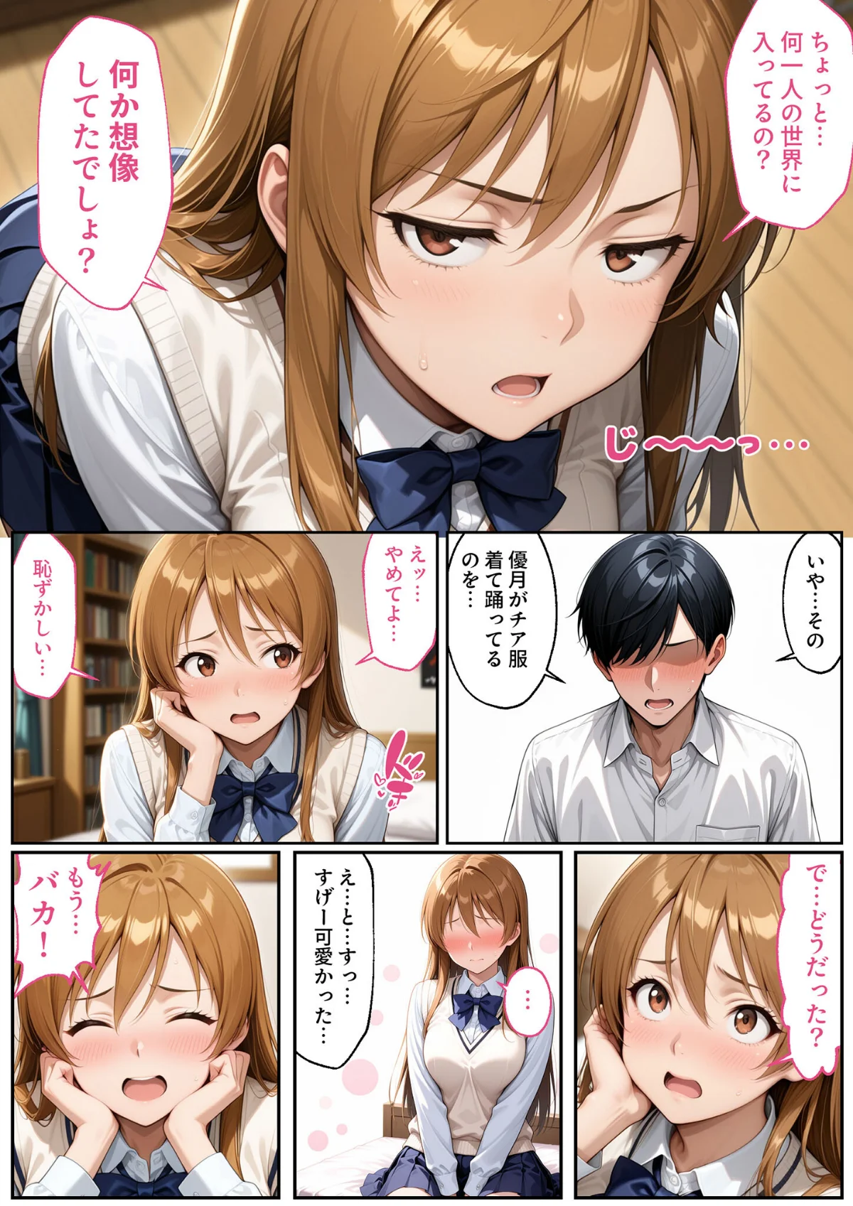 彼女がこの家で兄とオヤジに抱かれている事を俺はまだ知らない。 モザイク版 サンプル16ページ目